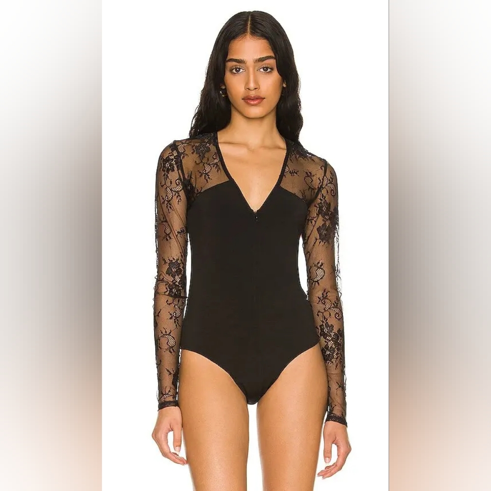 Generation Love - Brooke Lace Combo Bodysuit